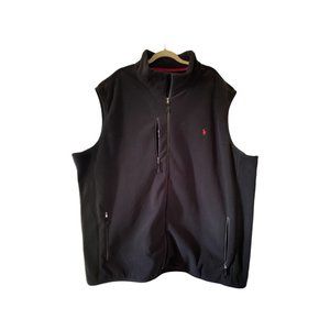Ralph Lauren Polo Men's Black Fleece Vest 4XLT